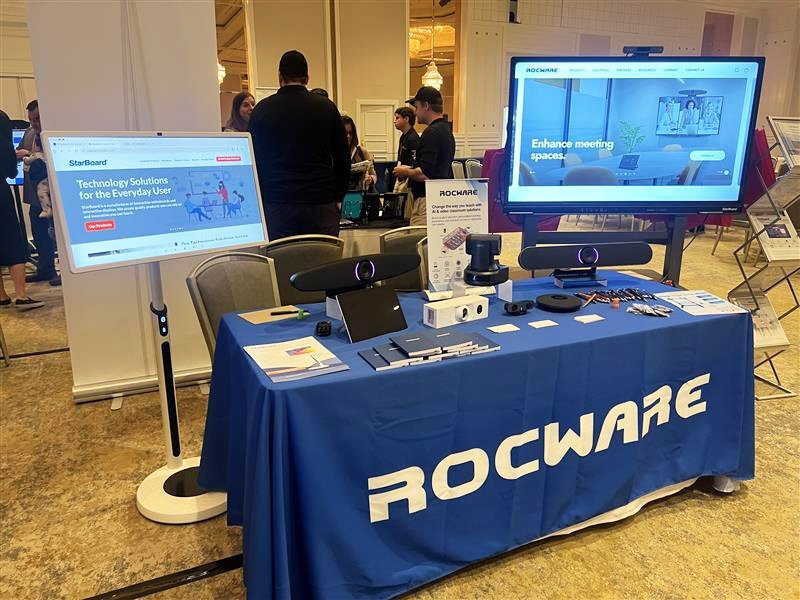 Rocware camera with an interactive display